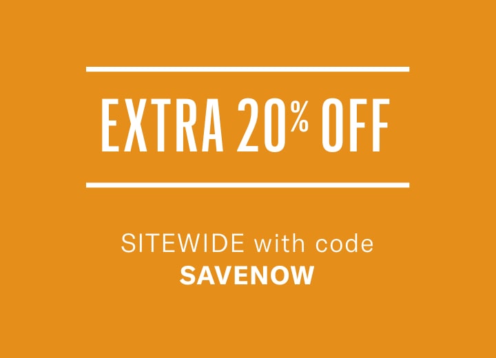 Extra 20% Off Sitewide | Use Code: SAVENOW