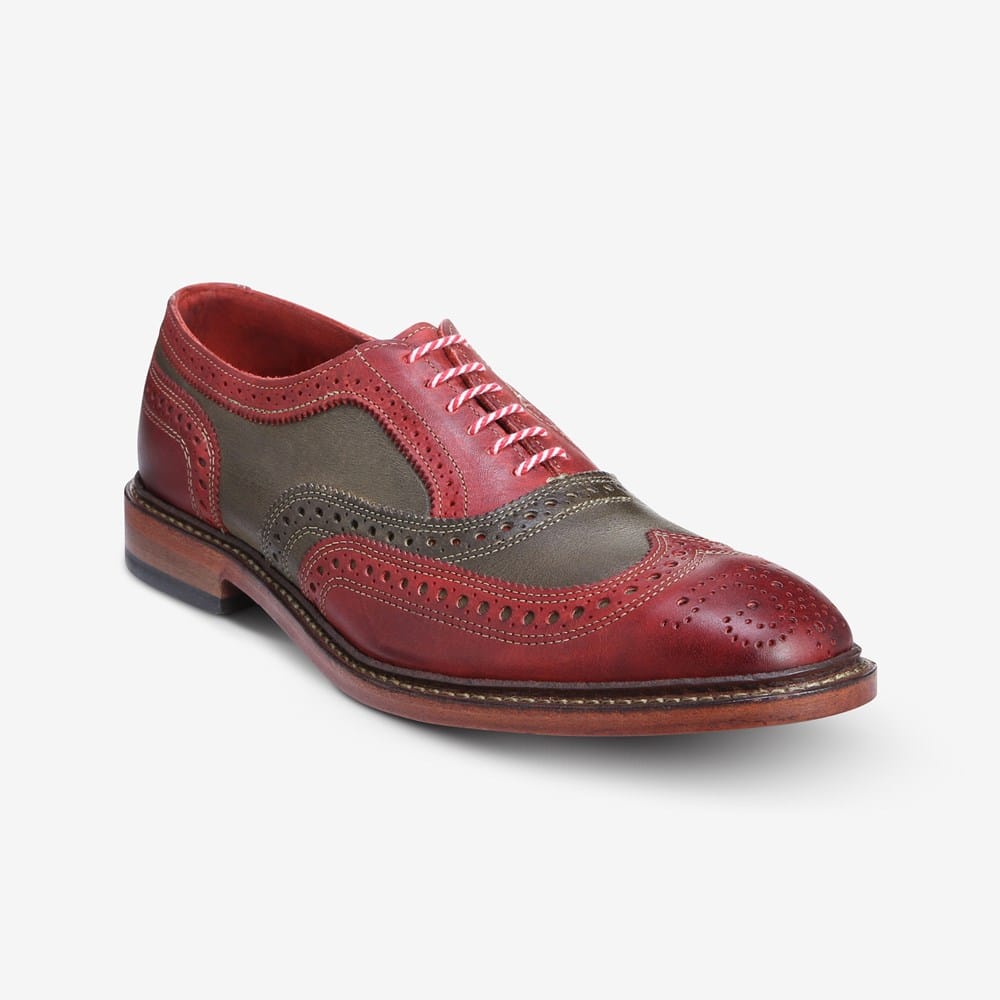 Mens Size 9.5 Allen Edmonds Oxfords Shoes Jingle Bell Mok 4625 new $395 Allen Edmonds Allen Edmonds 4625 Jingle Bell Mok Wingtip  main image 2