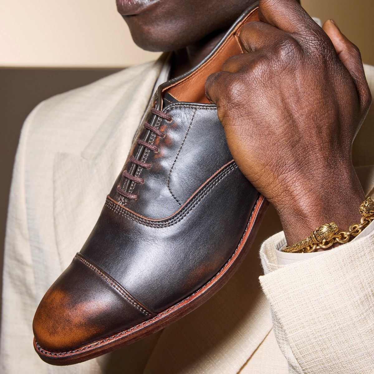 brown formal dresses Dr. Comfort Men's Patrick Diabetic Shoes main image 1