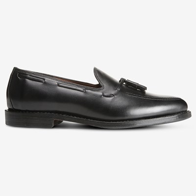 Allen Edmonds Cavanaugh ブラックローファー US6 Men's Factory Second Cavanaugh Penny Loafer | ShoeBank