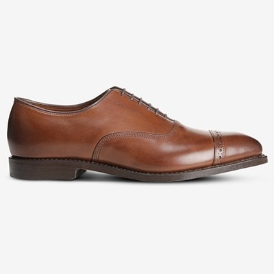 Allen Edmonds Seneca Vチップ スプリットトゥ Men's Factory Second Strand Cap-toe Oxford with V-tread
