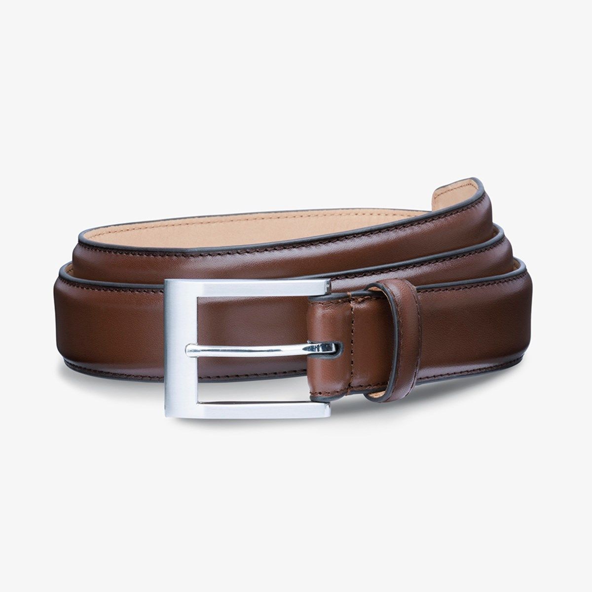 joe brown dresses size 20 Uptown Brown Leather Dress Belt main image 0