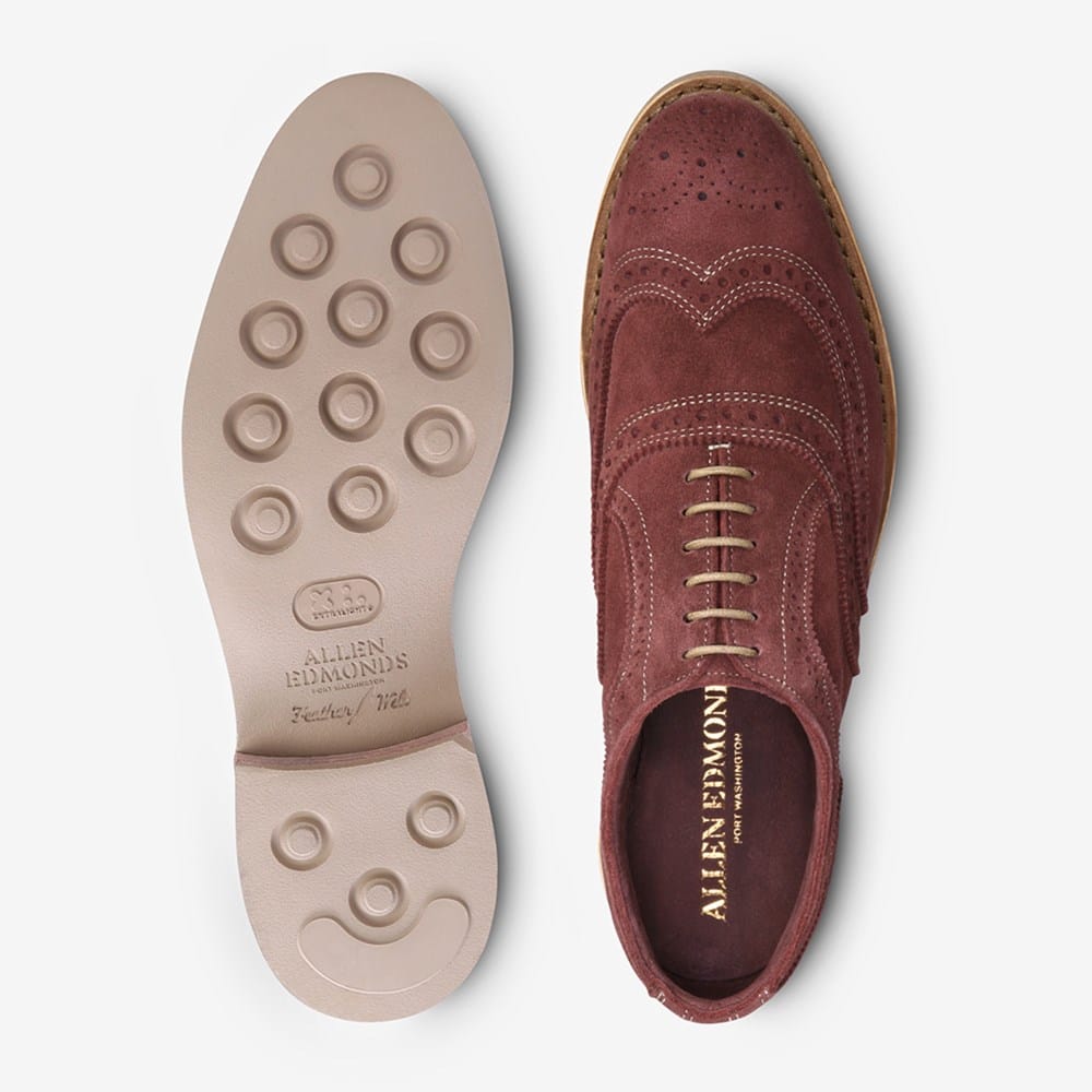 Men's Neumok Suede Wingtip Oxford | ShoeBank