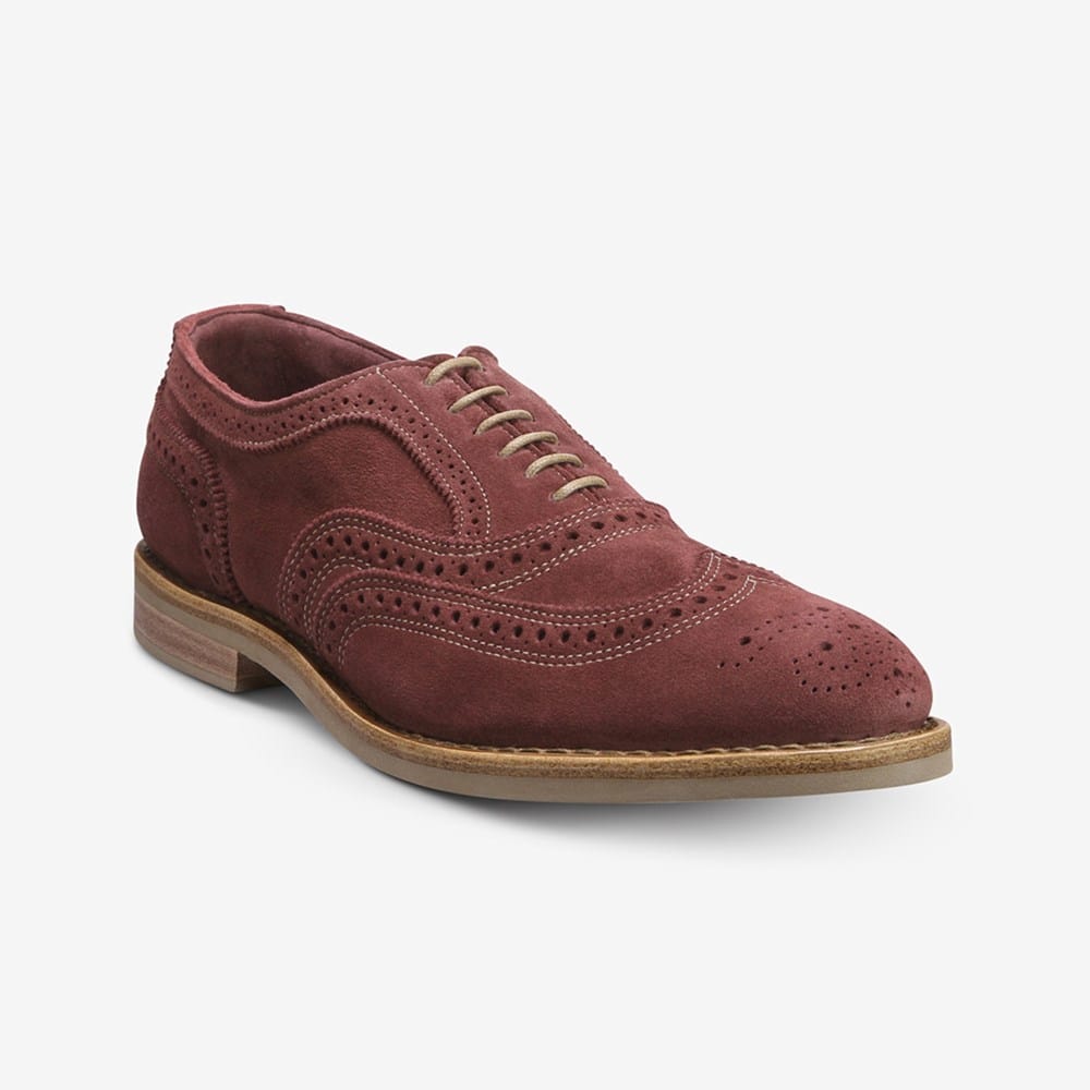 Men's Neumok Suede Wingtip Oxford | ShoeBank