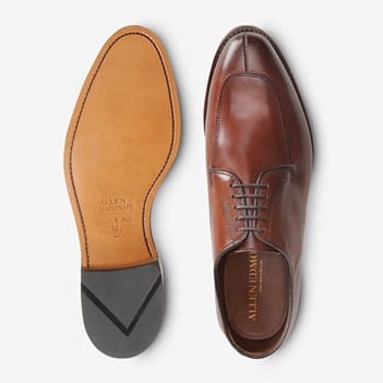MEN\'S Allen Edmonds Delray Brown Leather Oxfords - Style #1298 MEN main image 4