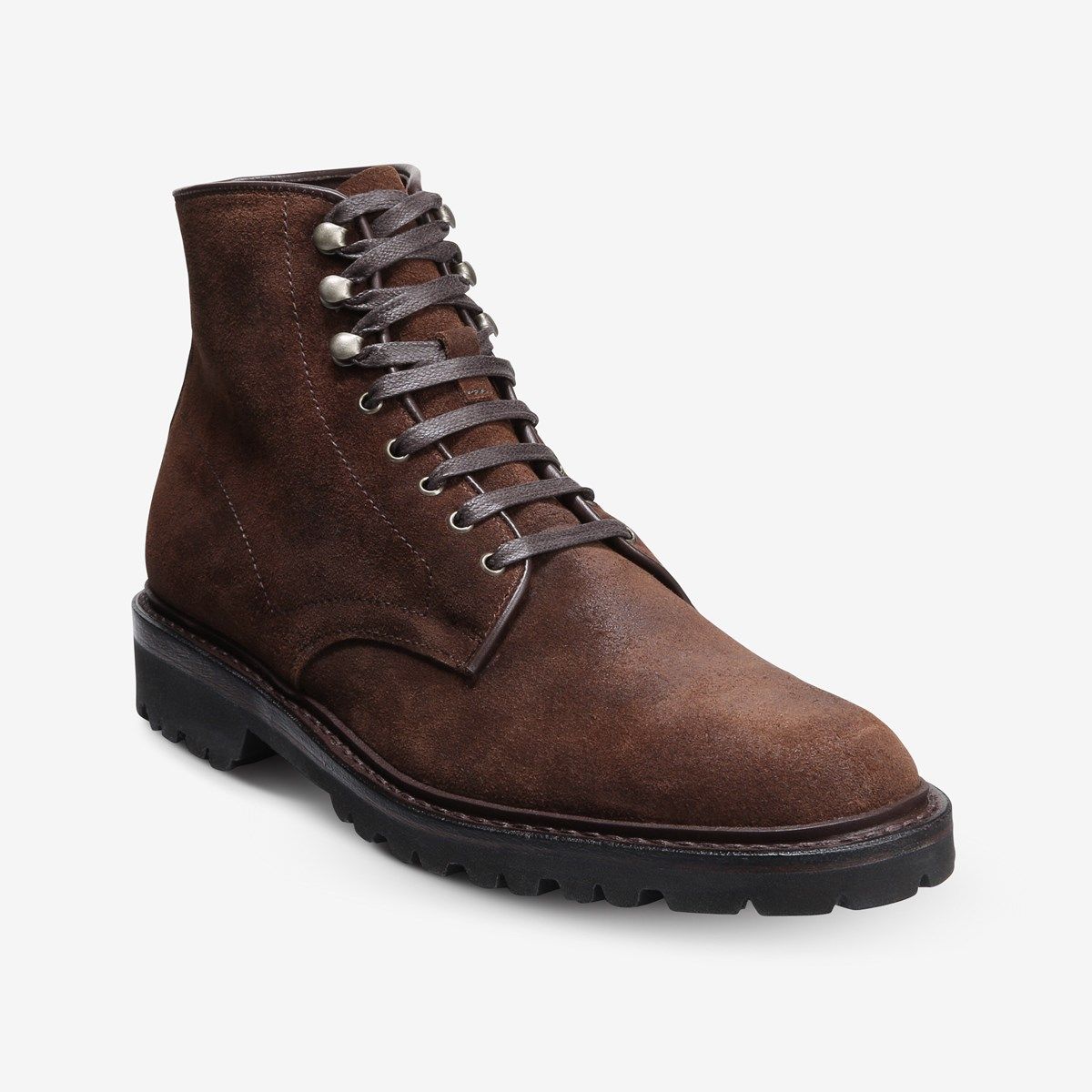 Higgins Mill Suede Boot with Lug Sole 