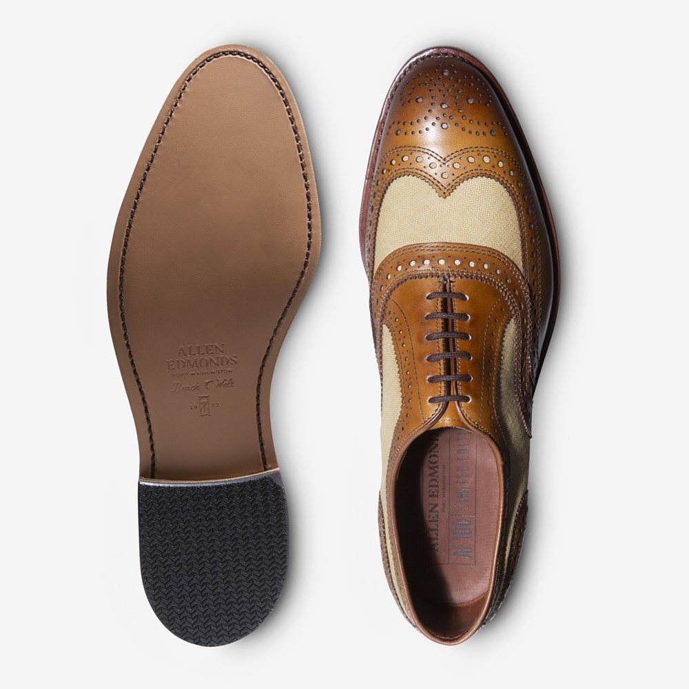 Allen edmonds two tone shoes outlet