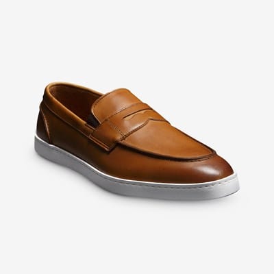 Allen Edmunds - Hayes Slip-on Loafer - Tan Leather Allen Edmonds Cavanaugh Pinch Penny Slip-on Loafer - Walnut  main image 3
