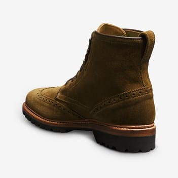 NEW AX MEN men\'s barrister front lace boot in chestnut Ax Men Boots Barrister 6 Inch Front Lace Plain Toe in Brown  main image 4