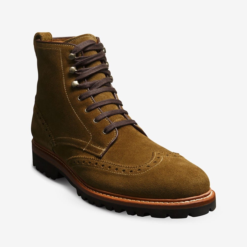 Alphakilo Wingtip Lace-Up Boots Wingtip Lace Up Boots- Tan by Lethato main image 4