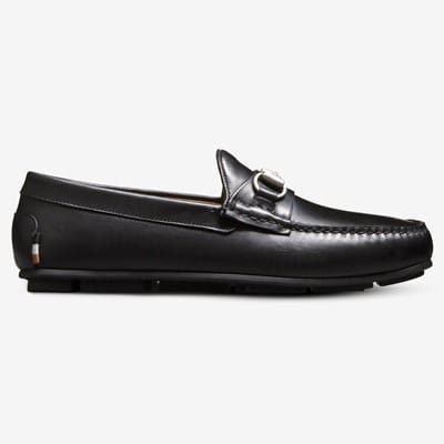 Allen Edmonds Miles Venetian Black Leather Slip-On Loafers Mens Size 9B Men main image 4