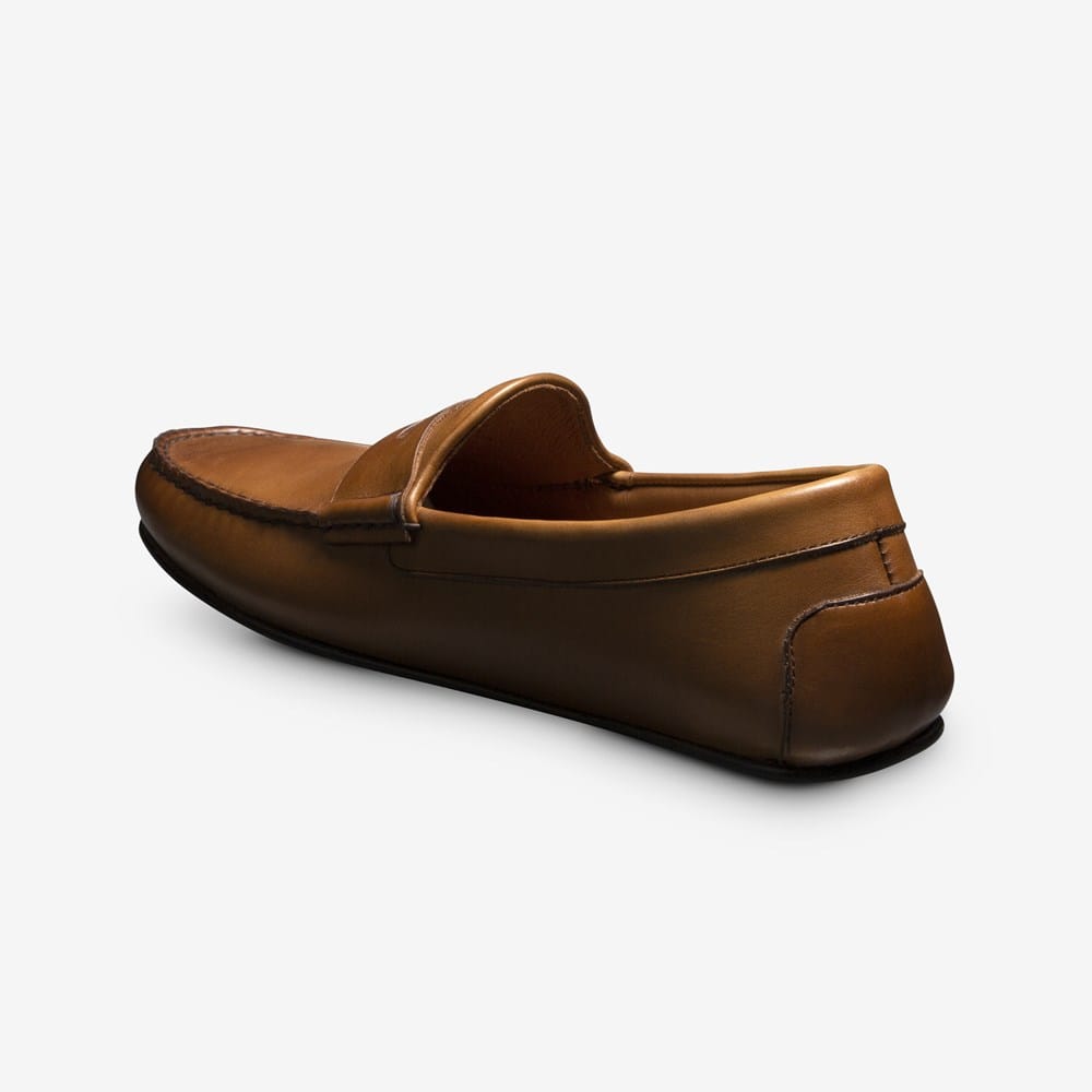 Allen Edmonds Super Sport Penney Leather Upper Loafer SlipOn Shoe Walnut Size 10 Allen Edmonds  main image 3