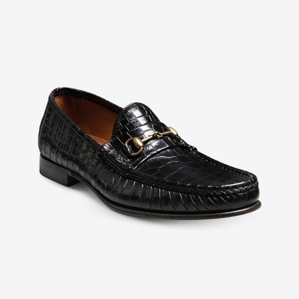 Allen Edmonds Verona ll black leather horsebit Italian leather loafer 11 Men main image 2
