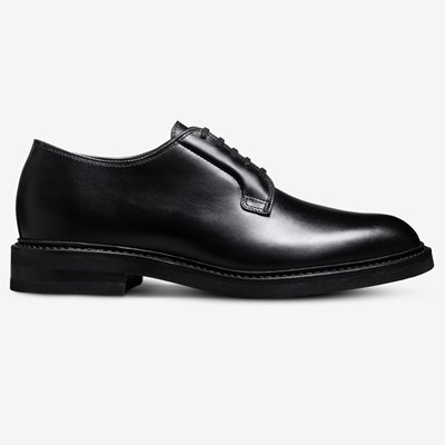 靴 Allen Edmonds 9521 Leeds Black Plain Toe Leeds Shell Cordovan Derby Dress Shoe | Men's Dress | Allen Edmonds
