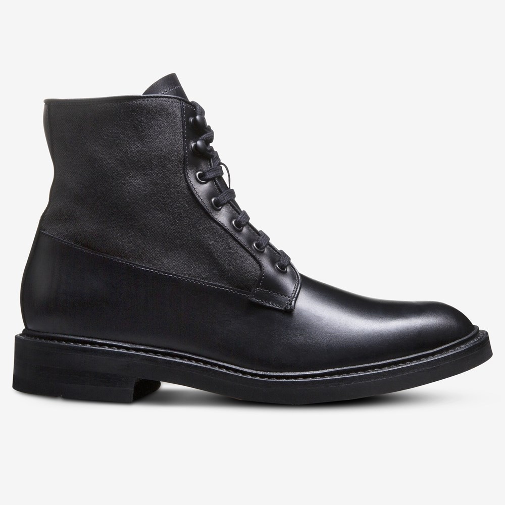 Bottines Femme Botte Bottines A Sangles Men's Dain Lace Boot ShoeBank