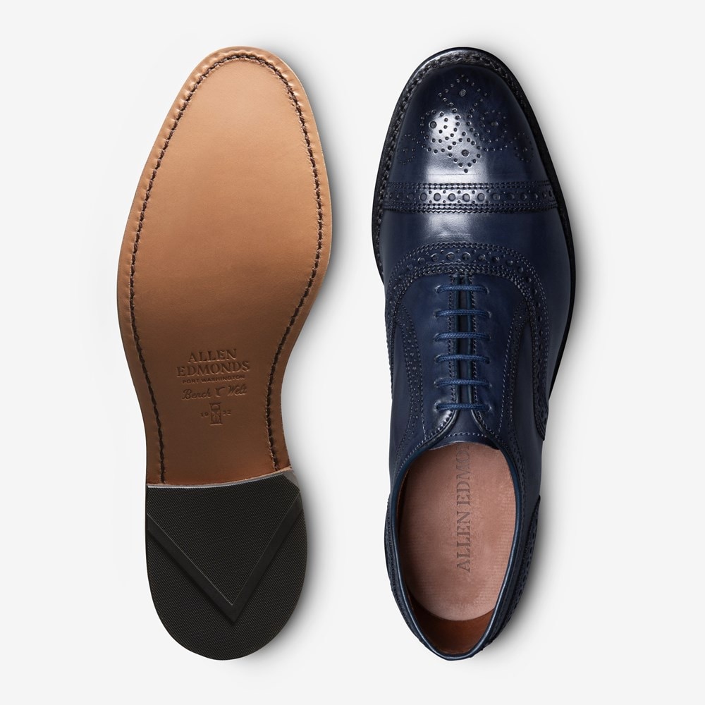 値下げ　Allen Edmonds freeman sporting club Allen Edmonds Fifth Avenue Walnut Brown Calfskin - Sherman