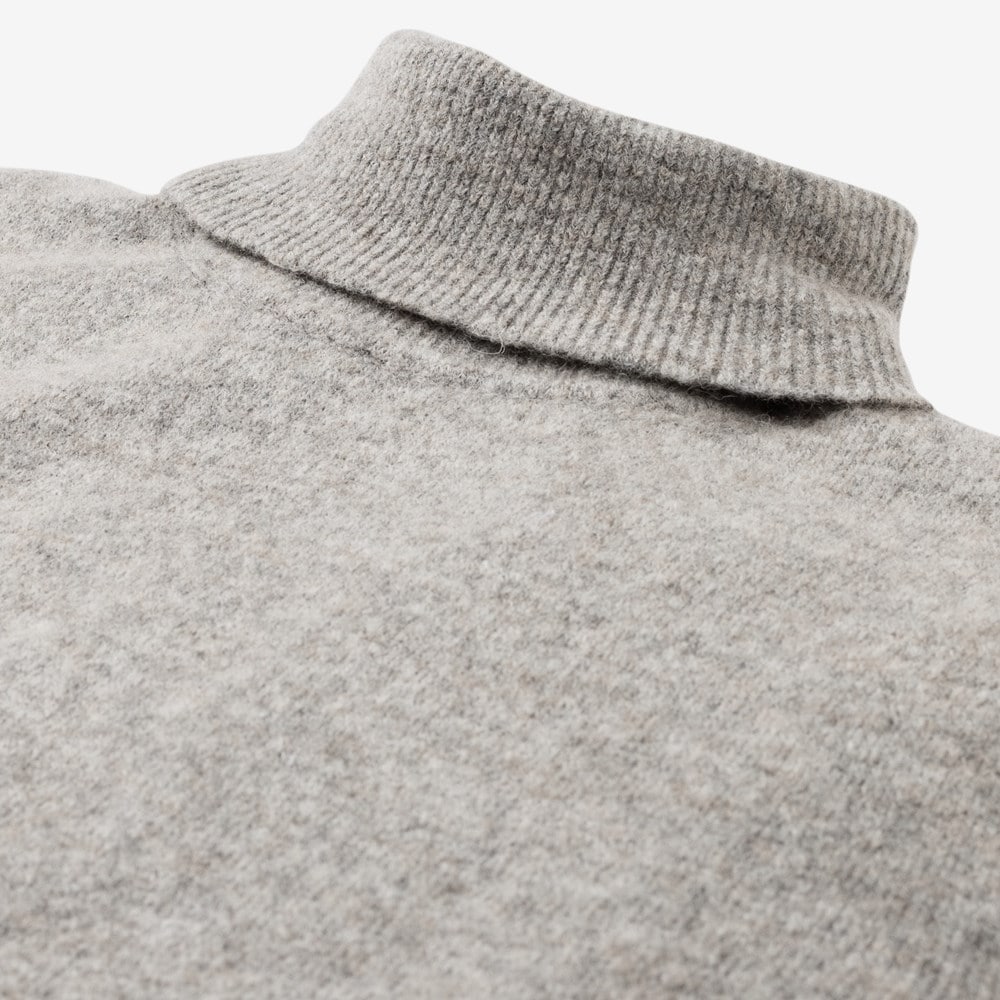 N/07 Neck Follow Knitsewn エヌゼロナナ ニットソー N/07 Neck Follow Jersey Tops / 一宮墨染め | LOOM OSAKA