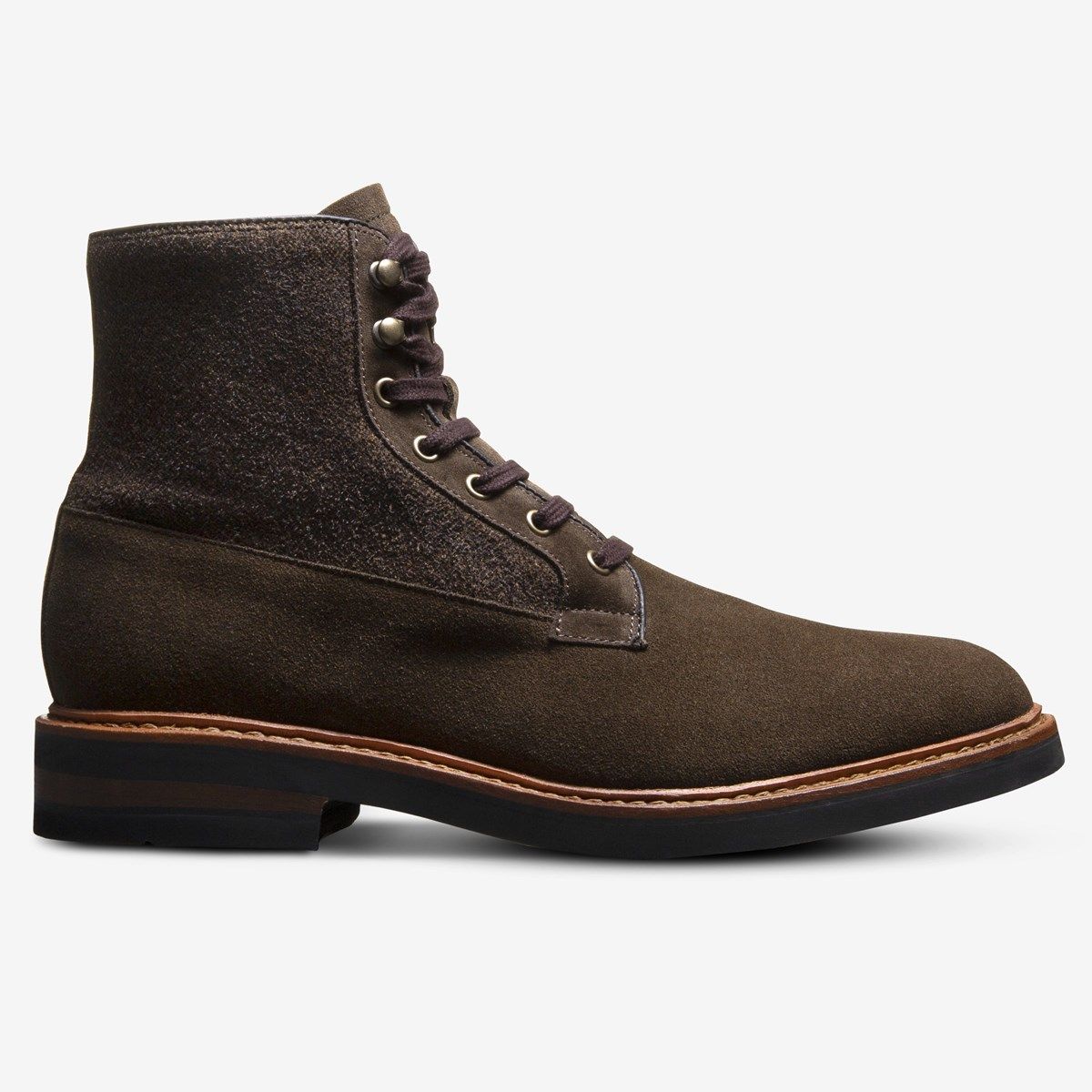knee length dresses for ladies The Presley Lace-Up Boot - Nero Black