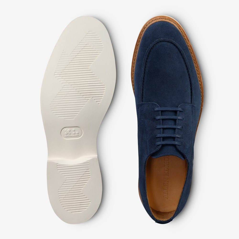 blue bottom dress shoes Oxfords