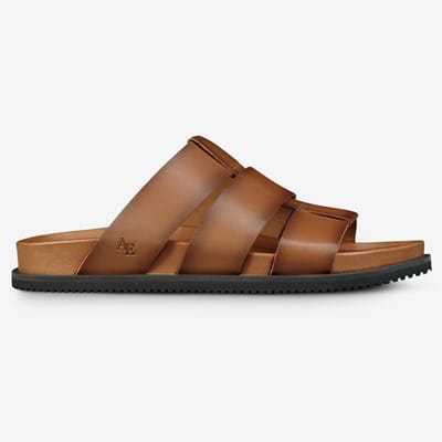 Allen Edmonds Sebastian Slide on Slipper in Bone Suede Size 9 Amazon.com | Allen Edmonds Men main image 2