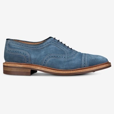 Mens Allen Edmonds Randolph Verse Penny Loafer Blue Suede Size 10.5 EUC! Randolph Verse Penny Loafer | Men main image 3