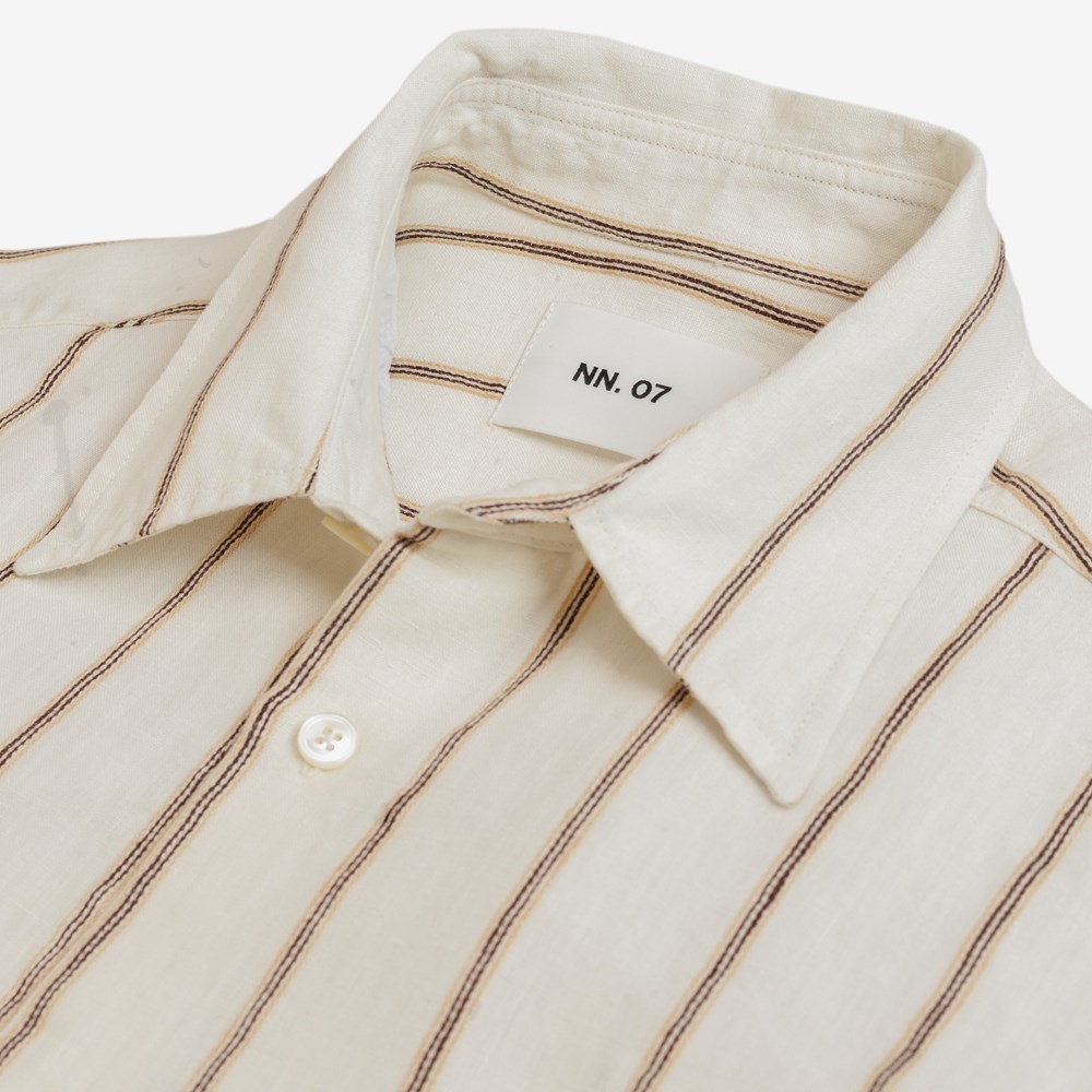 トップス nn Ben 5026 men's shirt - Ivory - Buy online at NN.07®