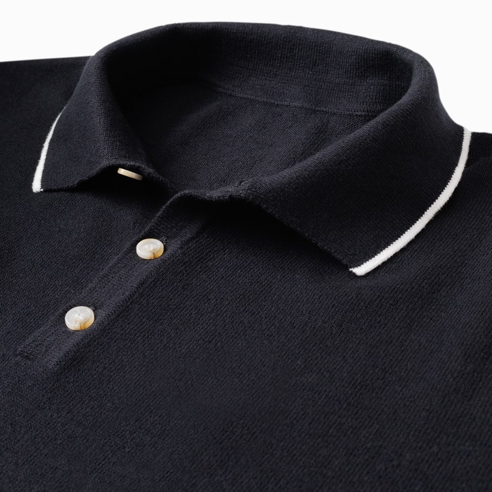 Men's Short Sleeve Knit Polo | ShoeBank