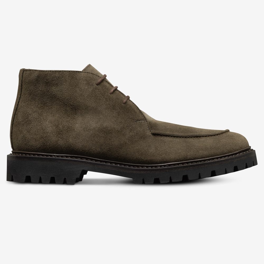 Velasca | Men's brown lace-up ankle boots with a Vibram sole
