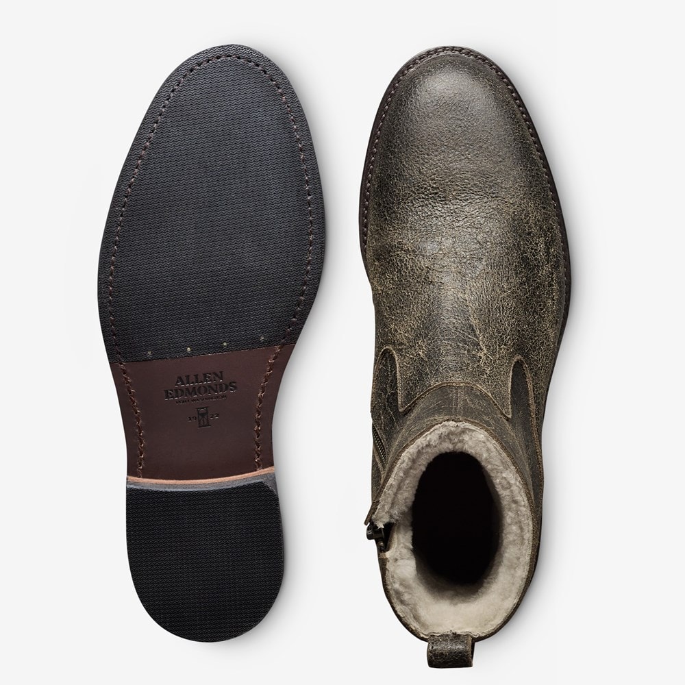 Men's Tompkins Shearling Zip-up Boot | ShoeBank