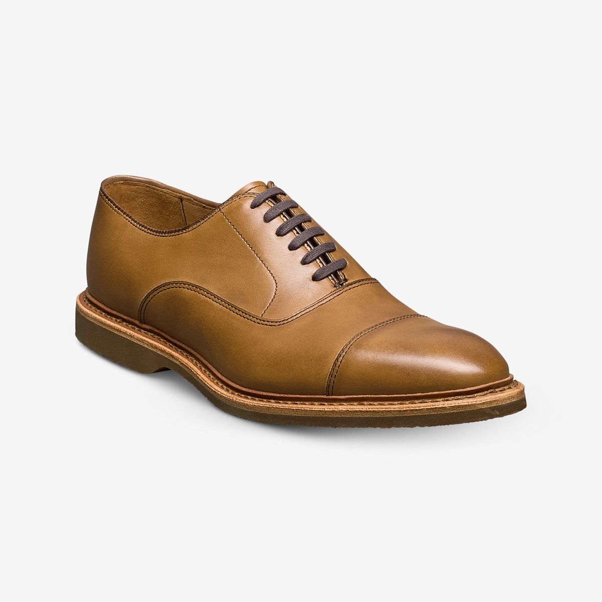 dress shoes modern Non Skid Tan Mens Premium Leather Dress Shoes -Oxford Lace Up Style Walking Shoes