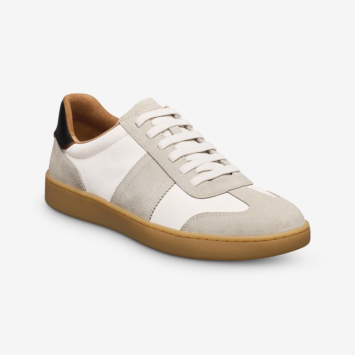 allen edmonds dress sneakers Mens Fisher Sneaker White 8 D up style Leather upper and lining/rubber sole Imported Discount Sneakers for Men |