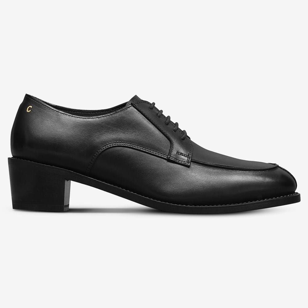 Abeo Novak Black Leather Split Toe Derby Oxford Shoes 11N Lace Business Casual Abeo Mens Sz 10 N Novak Neutral Footbed Leather Classic  main image 4