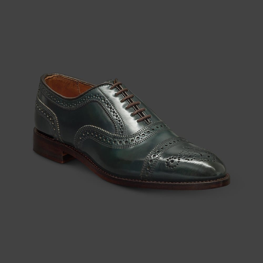 Men's Factory Second Strand Shell Cordovan Cap-toe Oxford | ShoeBank Men's Factory Second Strand Shell Cordovan Cap-toe Oxford | ShoeBank