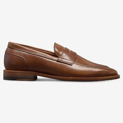 Allen Edmonds Mens 8.5 D Super‎ Sport Suede Camp Moc Driver Shoes Tan Beige Men main image 4