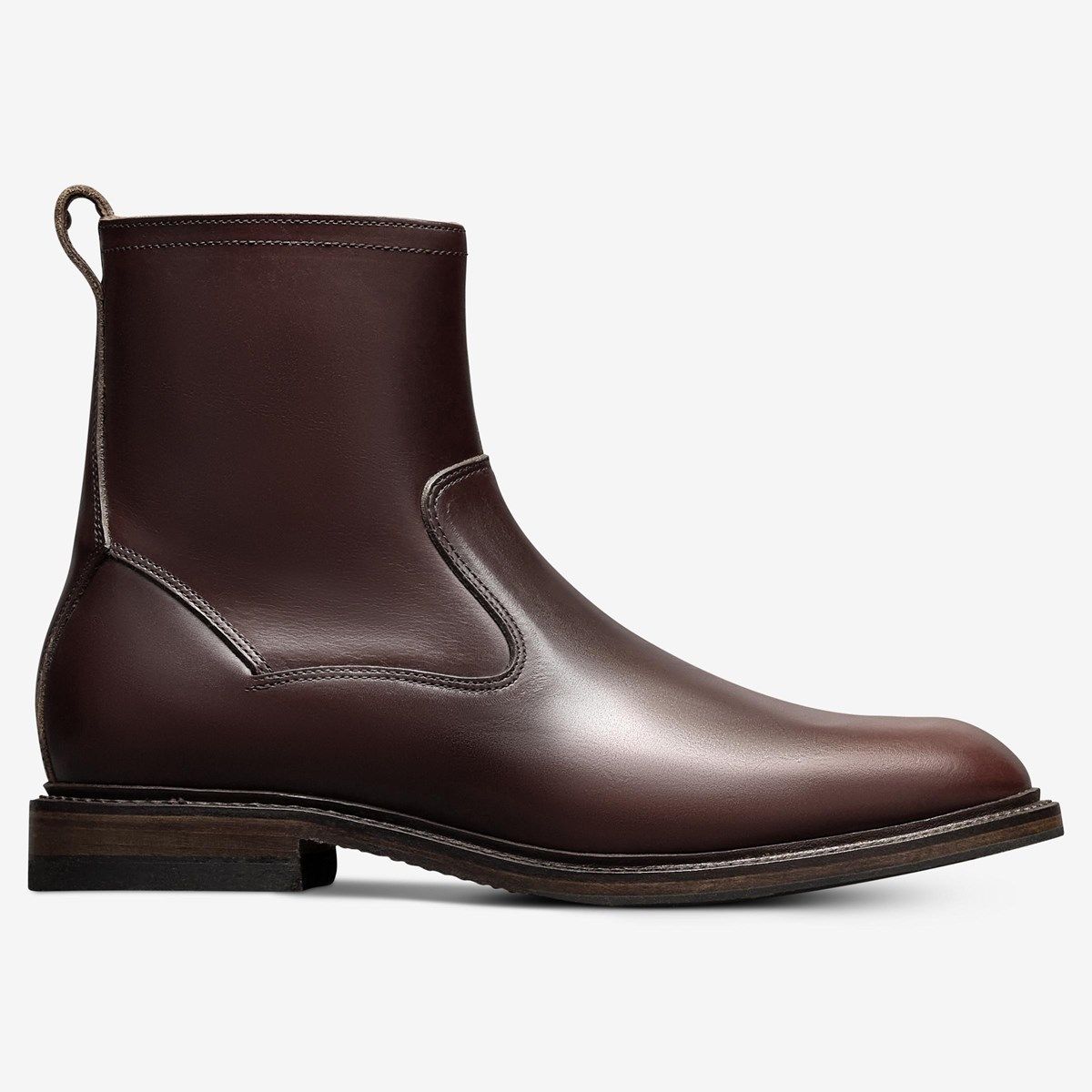 allen edmonds dress boots Men's Boot - Liverpool Chelsea - Black with 360 degree bench welt construction Men's Boots | Shoe Bank