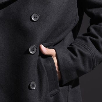 【未使用品】Schott ショットWOOL MILITARY COAT ブラック Men's Schott® N.Y.C. Officers Coat | ShoeBank