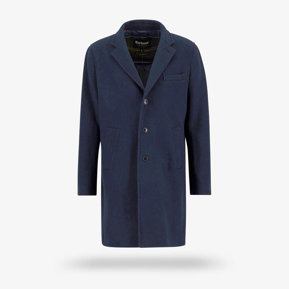 Men's Barbour Kirkbridge Wool Coat | ShoeBank